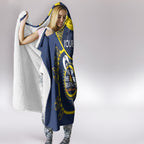 Custom NRL Cowboys NAIDOC Week Hooded Blanket Keep The Fire Burning Indigenous Art