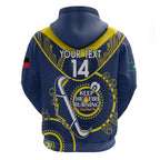Custom NRL Cowboys NAIDOC Week Hoodie Keep The Fire Burning Indigenous Art