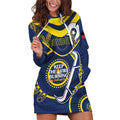 Custom NRL Cowboys NAIDOC Week Hoodie Dress Keep The Fire Burning Indigenous Art