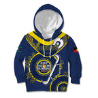 Custom NRL Cowboys NAIDOC Week Kid Hoodie Keep The Fire Burning Indigenous Art