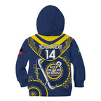 Custom NRL Cowboys NAIDOC Week Kid Hoodie Keep The Fire Burning Indigenous Art
