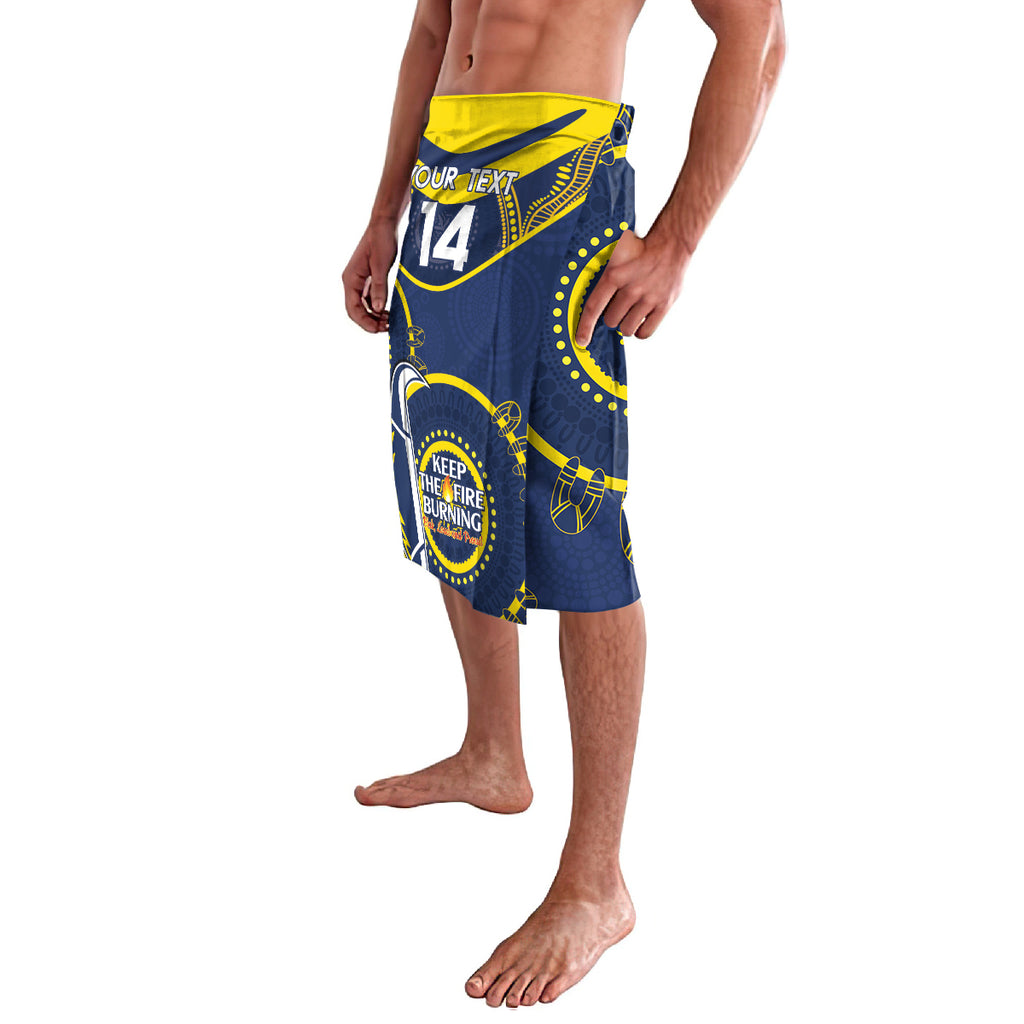 Custom NRL Cowboys NAIDOC Week Lavalava Keep The Fire Burning Indigenous Art