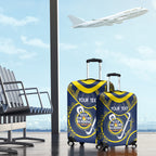 Custom NRL Cowboys NAIDOC Week Luggage Cover Keep The Fire Burning Indigenous Art