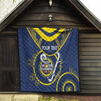 Custom NRL Cowboys NAIDOC Week Quilt Keep The Fire Burning Indigenous Art