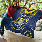 Custom NRL Cowboys NAIDOC Week Quilt Keep The Fire Burning Indigenous Art