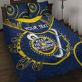 Custom NRL Cowboys NAIDOC Week Quilt Bed Set Keep The Fire Burning Indigenous Art