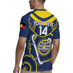 Custom NRL Cowboys NAIDOC Week Rugby Jersey Keep The Fire Burning Indigenous Art
