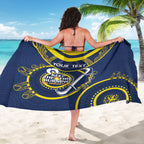 Custom NRL Cowboys NAIDOC Week Sarong Keep The Fire Burning Indigenous Art
