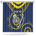 Custom NRL Cowboys NAIDOC Week Shower Curtain Keep The Fire Burning Indigenous Art