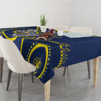 Custom NRL Cowboys NAIDOC Week Tablecloth Keep The Fire Burning Indigenous Art