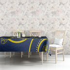 Custom NRL Cowboys NAIDOC Week Tablecloth Keep The Fire Burning Indigenous Art