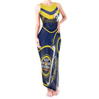 Custom NRL Cowboys NAIDOC Week Tank Maxi Dress Keep The Fire Burning Indigenous Art