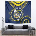 Custom NRL Cowboys NAIDOC Week Tapestry Keep The Fire Burning Indigenous Art