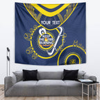 Custom NRL Cowboys NAIDOC Week Tapestry Keep The Fire Burning Indigenous Art
