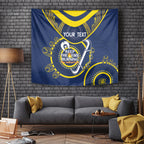 Custom NRL Cowboys NAIDOC Week Tapestry Keep The Fire Burning Indigenous Art
