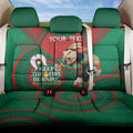 Custom NRL Rabbitohs NAIDOC Week Back Car Seat Cover Keep The Fire Burning Indigenous Art