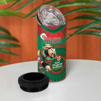 NRL Rabbitohs NAIDOC Week 4 in 1 Can Cooler Tumbler Keep The Fire Burning Indigenous Art