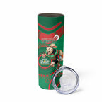NRL Rabbitohs NAIDOC Week Skinny Tumbler Keep The Fire Burning Indigenous Art
