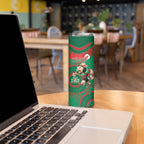 NRL Rabbitohs NAIDOC Week Skinny Tumbler Keep The Fire Burning Indigenous Art