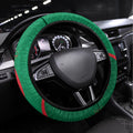 NRL Rabbitohs NAIDOC Week Steering Wheel Cover Keep The Fire Burning Indigenous Art