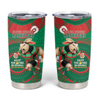 NRL Rabbitohs NAIDOC Week Tumbler Cup Keep The Fire Burning Indigenous Art