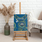 Custom NRL Eels NAIDOC Week Canvas Wall Art Keep The Fire Burning Indigenous Art