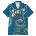 Custom NRL Eels NAIDOC Week Family Matching Mermaid Dress and Hawaiian Shirt Keep The Fire Burning Indigenous Art