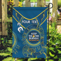 Custom NRL Eels NAIDOC Week Garden Flag Keep The Fire Burning Indigenous Art