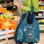 Custom NRL Eels NAIDOC Week Grocery Bag Keep The Fire Burning Indigenous Art