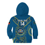 Custom NRL Eels NAIDOC Week Kid Hoodie Keep The Fire Burning Indigenous Art