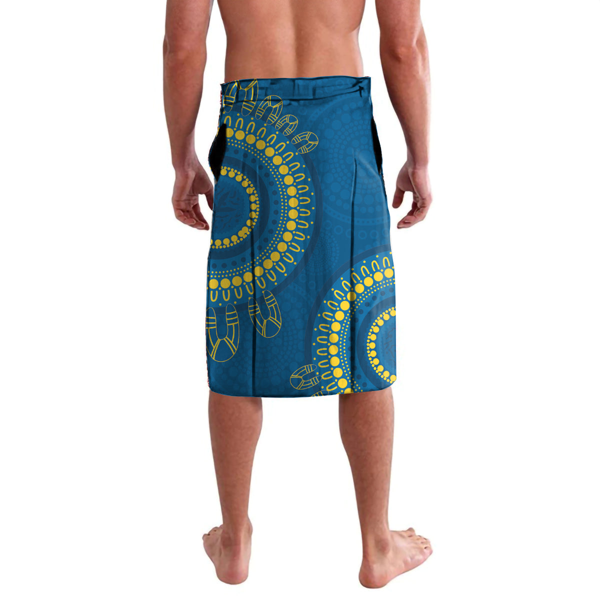 Custom NRL Eels NAIDOC Week Lavalava Keep The Fire Burning Indigenous Art