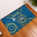 Custom NRL Eels NAIDOC Week Rubber Doormat Keep The Fire Burning Indigenous Art