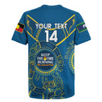 Custom NRL Eels NAIDOC Week Rugby Jersey Keep The Fire Burning Indigenous Art