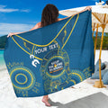 Custom NRL Eels NAIDOC Week Sarong Keep The Fire Burning Indigenous Art