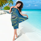 Custom NRL Eels NAIDOC Week Sarong Keep The Fire Burning Indigenous Art