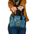 Custom NRL Eels NAIDOC Week Shoulder Handbag Keep The Fire Burning Indigenous Art