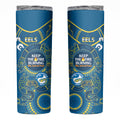 NRL Eels NAIDOC Week Skinny Tumbler Keep The Fire Burning Indigenous Art