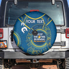 Custom NRL Eels NAIDOC Week Spare Tire Cover Keep The Fire Burning Indigenous Art