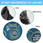 Custom NRL Eels NAIDOC Week Spare Tire Cover Keep The Fire Burning Indigenous Art