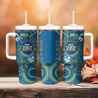 NRL Eels NAIDOC Week Tumbler With Handle Keep The Fire Burning Indigenous Art