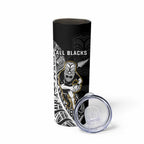 New Zealand and Ireland Rugby Skinny Tumbler All Black Maori Mix Shamrocks