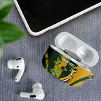 South Africa Australia Rugby Custom AirPods Case Springboks Wallabies Together - Aussie Hoodie