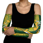 South Africa Australia Rugby Custom Arm Sleeves Springboks Wallabies Together - Aussie Hoodie