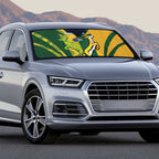 South Africa Australia Rugby Custom Auto Sun Shade Springboks Wallabies Together - Aussie Hoodie