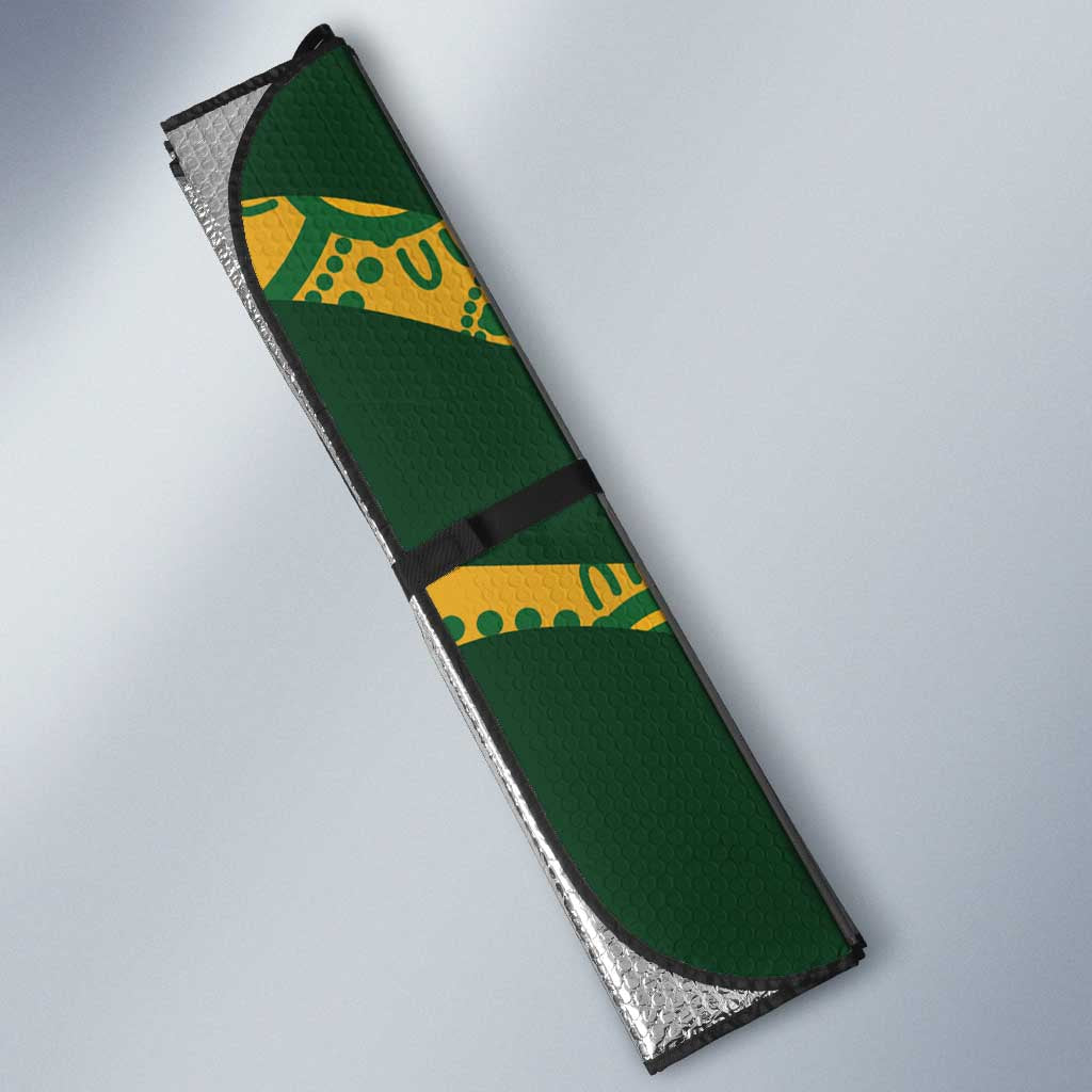 South Africa Australia Rugby Custom Auto Sun Shade Springboks Wallabies Together - Aussie Hoodie