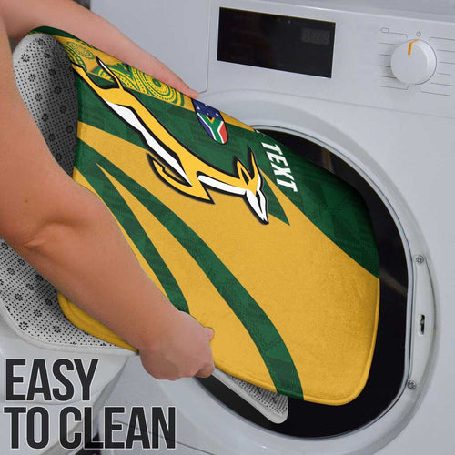 South Africa Australia Rugby Custom Bathroom Set Springboks Wallabies Together - Aussie Hoodie