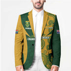 South Africa Australia Rugby Custom Blazer Springboks Wallabies Together - Aussie Hoodie