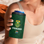 South Africa Australia Rugby 4 in 1 Can Cooler Tumbler Springboks Wallabies Together - Aussie Hoodie