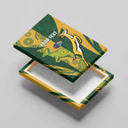 South Africa Australia Rugby Custom Canvas Wall Art Springboks Wallabies Together - Aussie Hoodie