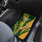 South Africa Australia Rugby Custom Car Mats Springboks Wallabies Together - Aussie Hoodie